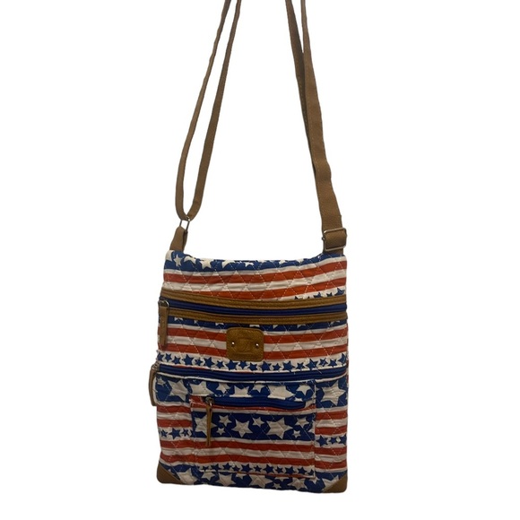 All American Stars & Stripes Cross Body Bag - Picture 3 of 4